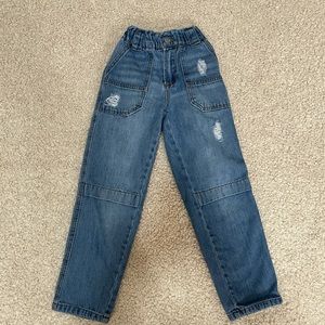 Girls Denim Relaxed Fit Jeans
